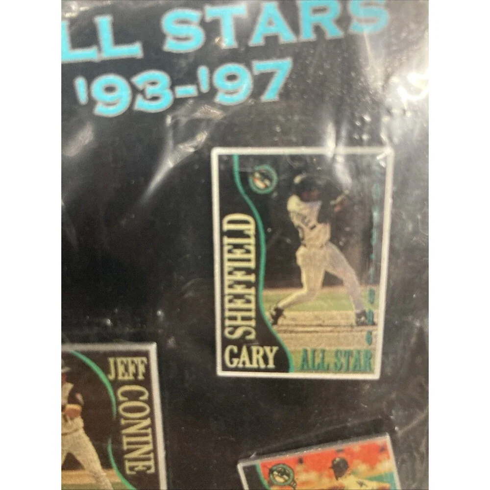 Vintage Florida Marlins All-Stars 5-Pin Set ('93-'97) - Limited Edition